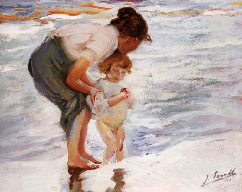 Joaquin Sorolla Y Bastida On the Beach